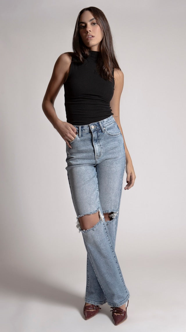 Pantalon Corte Wide Leg BALAM BL7107