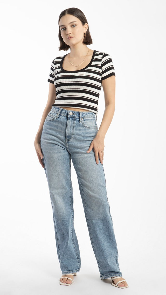 Pantalon BALAM Corte Wide Leg Color Cláro BL7033