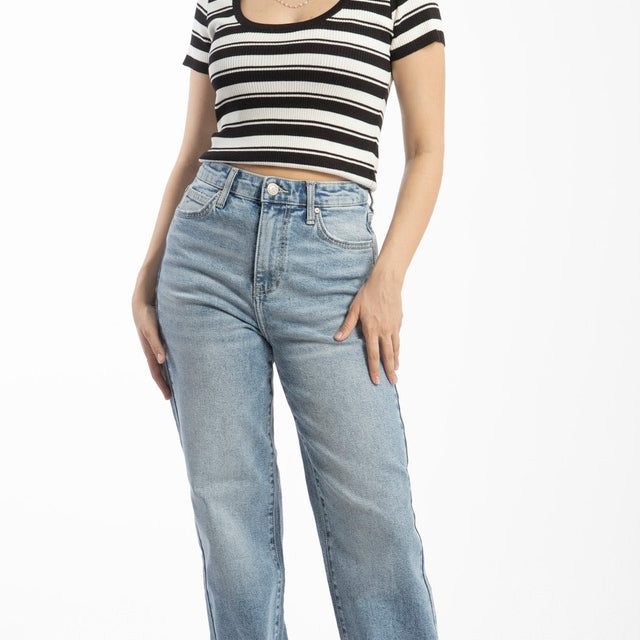 Pantalon BALAM Corte Wide Leg Color Cláro BL7033