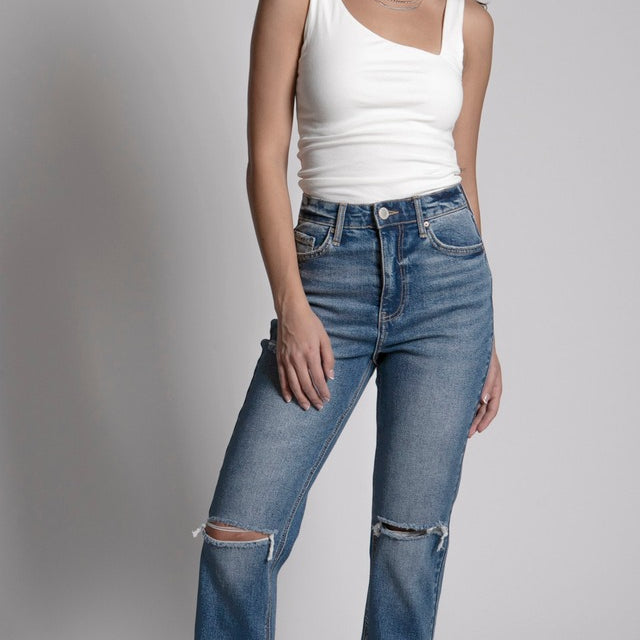 Pantalón BALAM Corte Straight Color Medium BL7071