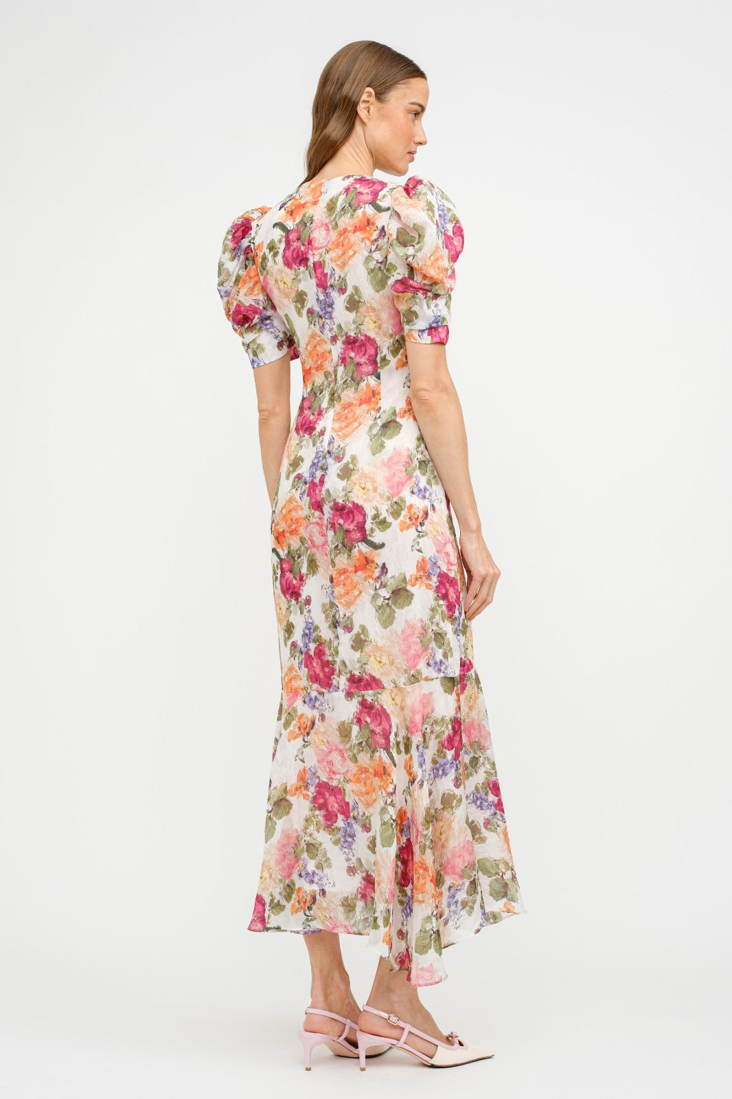 Rita Floral Midi Dress By Sofie