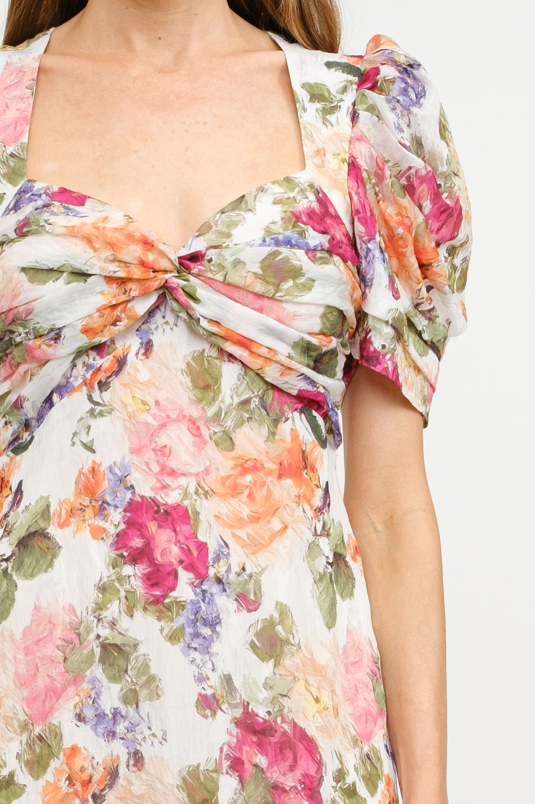Rita Floral Midi Dress By Sofie