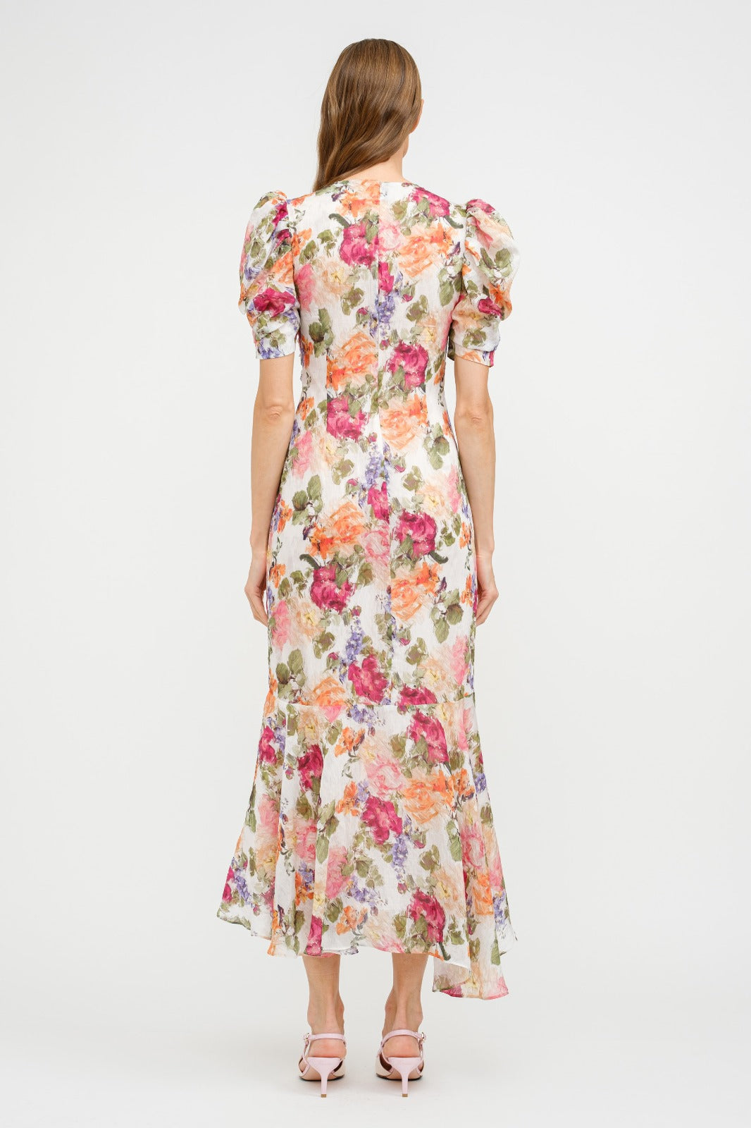 Rita Floral Midi Dress By Sofie