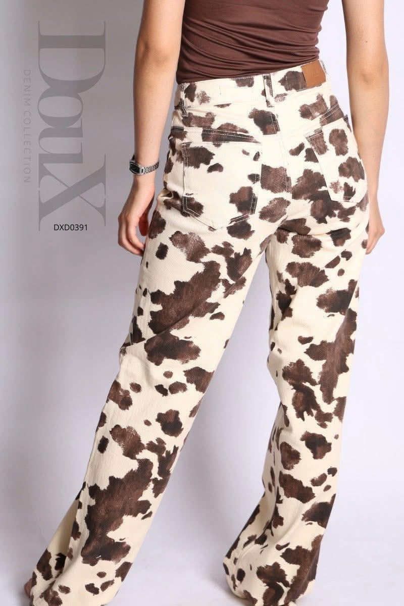 Pantalón Wide Leg Cow Edición Limitada DouX Jeans