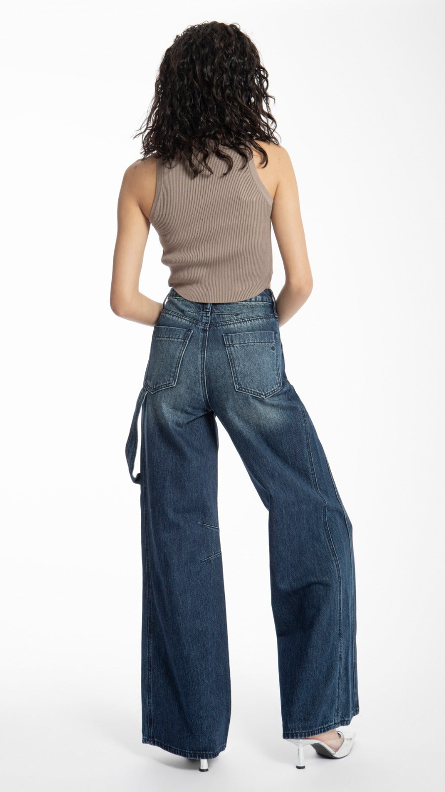 Pantalon BALAM Corte Vintage Loose Bolsa Carpintero